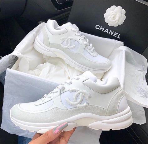 chanel white wedding shoes|Chanel shoes white sneakers.